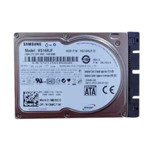 HS16RJF - Samsung Spinpoint 160GB 5400RPM mSATA 3Gb/s 16MB Cache 1.8-Inch Hard Drive