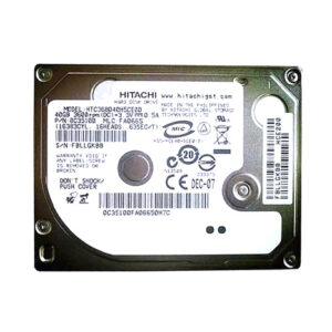 HTC368040H5CE00 - Hitachi Travelstar C3K80 Series 40GB 3600RPM IDE Ultra ATA/33 (ATA-4) ZIF 128MB Cache 1.8-inch Hard Drive
