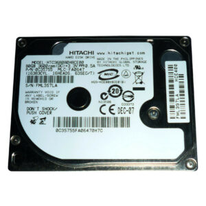 HTC368080H8CE00 - Hitachi Travelstar C3K80 Series 80GB 3600RPM IDE Ultra ATA/33 (ATA-4) ZIF 128KB Cache 1.8-inch Hard Drive