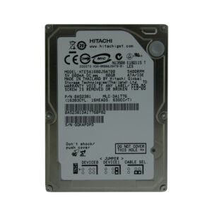 HTE541680J9AT00 - Hitachi Travelstar E5K160 Series 80GB 5400RPM IDE Ultra ATA/133 (ATA-7) 8MB Cache (512) 2.5-inch Hard Drive