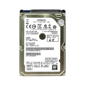 HTE547564A9E384 - Hitachi Travelstar 5K750 Series 640GB 5400RPM SATA 3Gb/s 8MB Cache 512e 2.5-inch Hard Drive