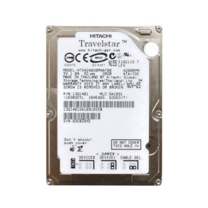 HTS424020M9AT00 - Hitachi Travelstar 4K40 Series 20GB 4200RPM IDE Ultra ATA/100 (ATA-6) 2MB Cache 2.5-inch Hard Drive