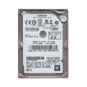 HTS541075A9E682 - HGST 5K1000 Series 750GB 5400RPM SATA 6Gb/s 8MB Cache 2.5-inch Hard Drive