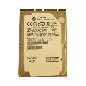 HTS541616J9SA00 - Hitachi Travelstar 5K160 Series 160GB 5400RPM IDE Ultra ATA/100 (ATA-6) 8MB Cache 2.5-inch Hard Drive