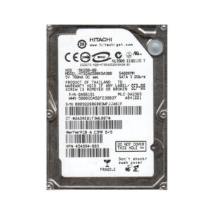 HTS542580K9A300 - Hitachi Travelstar 5K250 Series 80GB 5400RPM SATA 3Gb/s 8MB Cache 2.5-inch Hard Drive