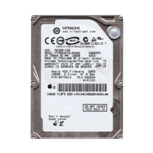 HTS543216L9SA02 - Hitachi Travelstar 5K320 Series 160GB 5400RPM SATA 1.5Gb/s 8MB Cache (512) 2.5-inch Hard Drive