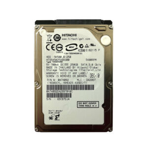 HTS545025B9A300 - Hitachi Travelstar 5K500.B Series 250GB 5400RPM SATA 3Gb/s 8MB Cache 2.5-Inch Hard Drive