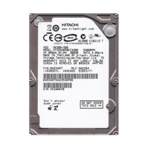 HTS545050KTA300 - Hitachi Travelstar 5K500 Series 500GB 5400RPM SATA 3Gb/s 8MB Cache 2.5-inch Hard Drive