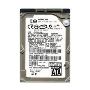 HTS722020K9A300 - Hitachi Travelstar 7K200 Series 200GB 7200RPM SATA 3Gb/s 16MB Cache 2.5-Inch Hard Drive