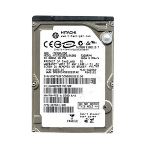 HTS723225L9A360 - Hitachi Travelstar 7K320 Series 250GB 7200RPM SATA 3Gb/s 16MB Cache (512) 2.5-inch Hard Drive