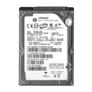 HTS723232L9A360 - Hitachi Travelstar 7K320 Series 320GB 7200RPM SATA 3Gb/s 16MB Cache (512) 2.5-inch Hard Drive