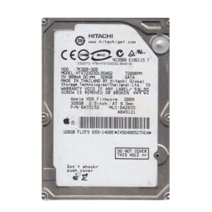 HTS723232L9SA62 - Hitachi Travelstar 7K320 Series 320GB 7200RPM SATA 3Gb/s 16MB Cache (512) 2.5-inch Hard Drive