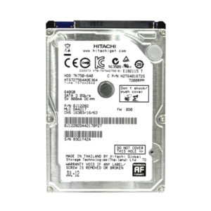 HTS727564A9E364 - HGST Travelstar 7K750 Series 640GB 7200RPM SATA 3Gb/s 16MB Cache 512e 2.5-inch Hard Drive