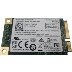 LMH-256V2M-41 - Lite-On ZETA Series 256GB Multi-Level Cell SATA 6Gb/s Mainstream mSATA Solid State Drive