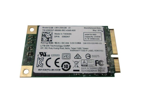 LMH-256V2M-41 - Lite-On ZETA Series 256GB Multi-Level Cell SATA 6Gb/s Mainstream mSATA Solid State Drive