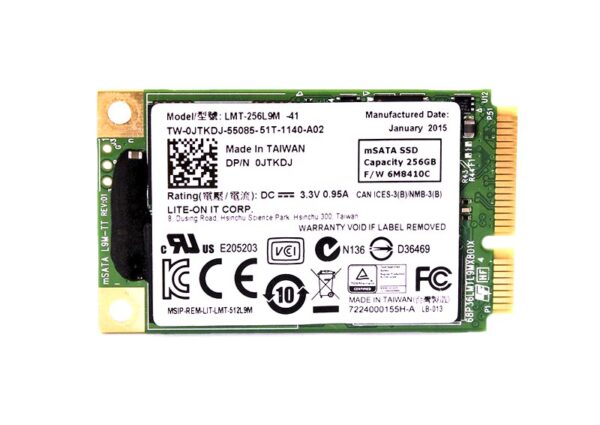 LMT-256L9M-41 - Lite-On 256GB PCI Express mSATA Solid State Drive