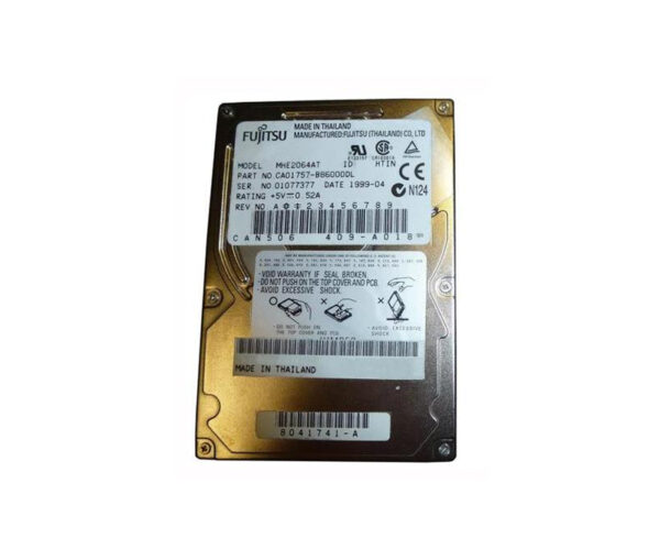 MHE2064AT - Fujitsu 6GB 4200RPM ATA-33 2.5-inch Hard Drive
