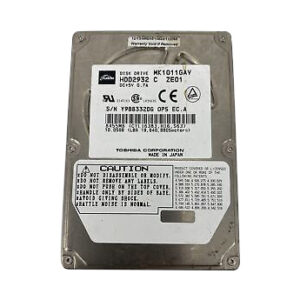 MK1011GAV - Toshiba 10GB 4200RPM IDE Ultra ATA/33 (ATA-4) 512KB Cache 2.5-Inch Hard Drive