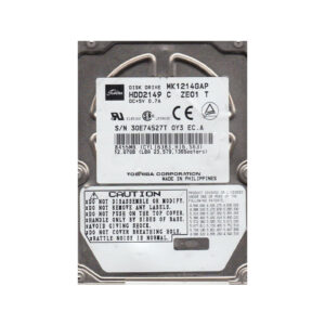 MK1214GAP - Toshiba 12GB 4200RPM IDE Ultra ATA/66 (ATA-5) 1MB Cache 2.5-Inch Hard Drive