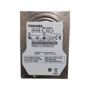 MK1676GS - Toshiba 160GB 5400RPM SATA 3Gb/s 8MB Cache 2.5-Inch Hard Drive