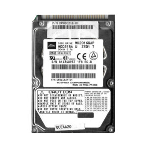 MK2016GAP - Toshiba 20GB 4200RPM IDE Ultra ATA/66 (ATA-5) 2MB Cache 2.5-Inch Hard Drive