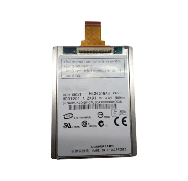 MK2431GAH - Toshiba 240GB 4200RPM IDE Fast ATA (ATA-3) 8MB Cache 1.8-Inch Hard Drive