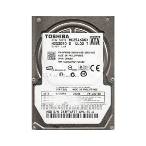 MK2546GSX - Toshiba 250GB 5400RPM SATA 3Gb/s 8MB Cache 2.5-Inch Hard Drive