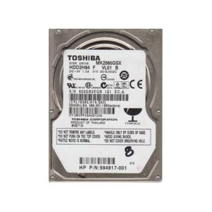 MK2565GSXF - Toshiba 250GB 5400RPM SATA 3Gb/s 2.5-Inch Hard Drive