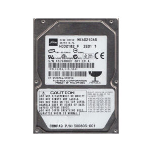 MK4021GAS - Toshiba 40GB 4200RPM IDE 2MB Cache 2.5-Inch Hard Drive