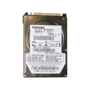 MK4032GAX - Toshiba 40GB 5400RPM IDE Ultra ATA/100 (ATA-6) 8MB Cache 2.5-Inch Hard Drive
