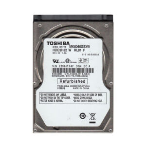 MK5065GSXW - Toshiba 500GB 5400RPM SATA 3Gb/s 8MB Cache 2.5-Inch Hard Drive
