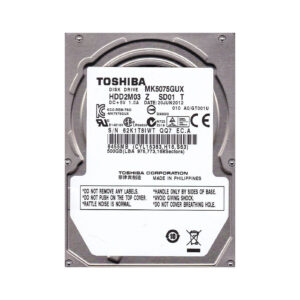 MK5075GUX - Toshiba 500GB 5400RPM USB 3.0 8MB Cache 2.5-Inch Hard Drive