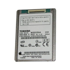 MK8022GAA - Toshiba 80GB 3600RPM IDE Ultra ATA/66 (ATA-5) (ZIF) 160KB Cache 1.8-Inch Hard Drive
