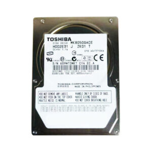MK8050GACE - Toshiba 80GB 4200RPM IDE Ultra ATA/100 (ATA-6) 8MB Cache 2.5-Inch Hard Drive