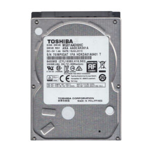 MQ01AAD020C - Toshiba MQ01AAD-C Series 200GB 4200RPM SATA 3Gb/s 8MB Cache (512e) 2.5-Inch Hard Drive