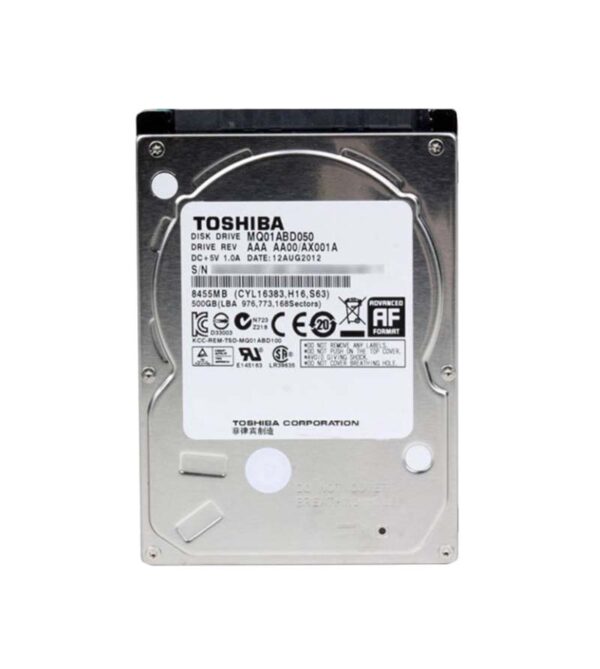 MQ01ABD050-NDW - Toshiba MQ01ABD Series 500GB 5400RPM SATA 6Gb/s 8MB Cache (512e) 2.5-Inch Hard Drive