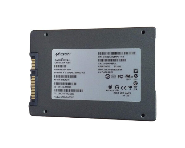 MTFDBAK128MAG - Micron RealSSD C300 128GB Multi-Level Cell SATA 3Gb/s 2.5-Inch Solid State Drive