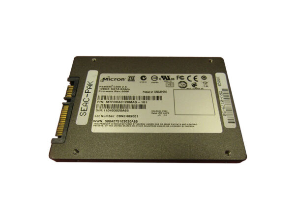 MTFDDAC128MAG-1G1 - Micron RealSSD C300 128GB Multi-Level Cell SATA 6Gb/s 2.5-Inch Solid State Drive