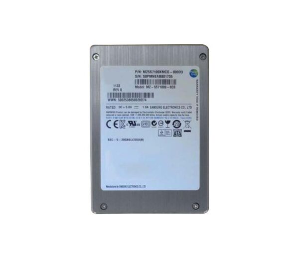 MZ-5S71000/0D3 - Samsung Enterprise 100GB Single-Level Cell SATA 3Gb/s 2.5-Inch Solid State Drive
