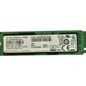 MZ-FLV2560 - Samsung PM951 Series 256GB Triple-Level Cell PCI Express NVMe 3.0 x4 M.2 2280 Solid State Drive