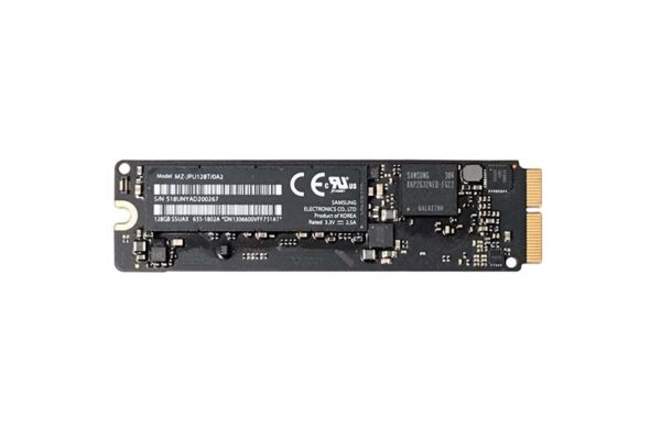 MZ-JPU128T/0A2 - Samsung 128GB Multi-Level-Cell SATA 6Gb/s M.2 22110 Solid State Drive for MacBook