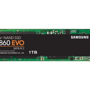 MZ-N6E1T0BW - Samsung 860 EVO Series 1TB Multi-Level-Cell SATA 6Gb/s V-NAND M.2 2280 Solid State Drive