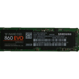 MZ-N6E250BW - Samsung 860 EVO Series 250GB Multi-Level Cell SATA 6Gb/s 512MB Cache M.2 2280 Solid State Drive