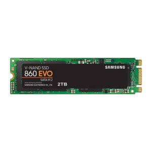 MZ-N6E2T0BW - Samsung 860 EVO Series 2TB Multi-Level-Cell SATA 6Gb/s V-NAND M.2 2280 Solid State Drive