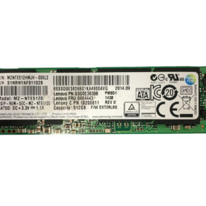 MZ-NTE5120 - Samsung PM851 Series 512GB Triple-Level Cell SATA 6Gb/s M.2 2280 Solid State Drive