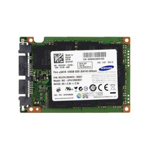 MZ-UPA1280/0D7 - Samsung Thin 128GB Multi-Level Cell SATA 3Gb/s uSATA 1.8-Inch Solid State Drive