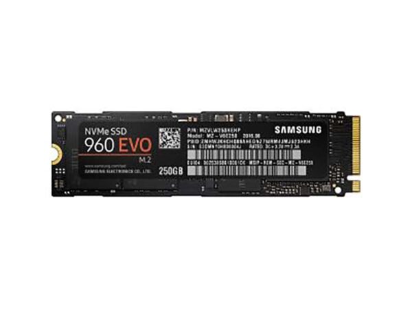 MZ-V6E250BW - Samsung 960 EVO Series 250GB Triple-Level Cell PCI Express NVMe 3.0 x4 M.2 2280 Solid State Drive