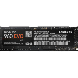 MZ-V6E500BW - Samsung 960 EVO Series 500GB Triple-Level Cell PCI Express NVMe 3.0 x4 M.2 2280 Solid State Drive