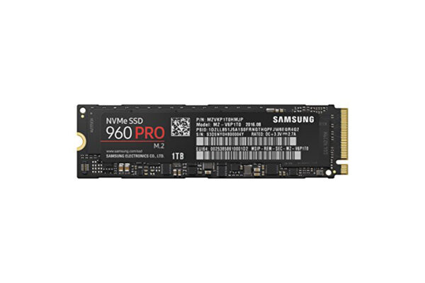 MZ-V6P1T0 - Samsung 960 PRO Series 1TB Multi-Level Cell PCI Express NVMe 3.0 x4 M.2 2280 Solid State Drive