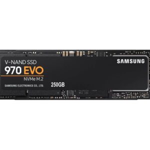 MZ-V7E250BW - Samsung 970 EVO Series 250GB Multi-Level Cell PCI Express NVMe 3.0 x4 M.2 2280 Solid State Drive